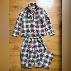 Lauren Ralph Lauren Women's Tartan Plaid Flannel Pajama Set